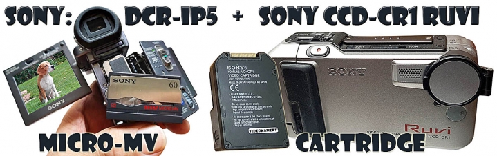 Oba dnes představované EXPERIMENTY Sony: IP5 a CR1 