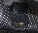 Sony CX240 - detail zdířky MULTI - AV-výstup