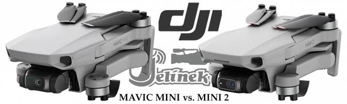 Srovnání malých Dronů DJI: Mavic Mini a Mini 2