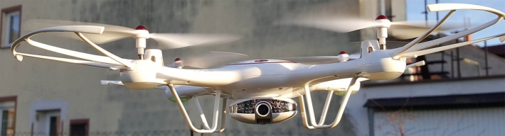 Syma X5UW-D - náš letící dron v impozantním detailu