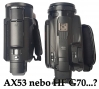 Sony FDR-AX53 versus Canon LEGRIA HF G70 v měřítku