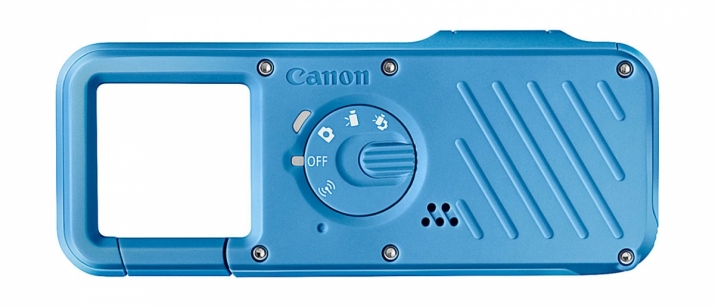 Detail zadní strany Canon IVY| REC: ovládání strojku