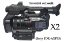 Videokamery Panasonic HC-X2a Sony FDR-AXP33: srovnání