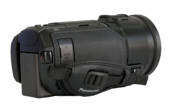Videokamera Panasonic HC-V800 v detailu zprava...