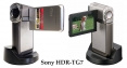Miniaturní Videokamera Sony HDR-TG7 v dokovací stanici