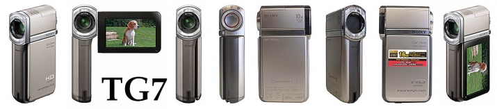 Miniaturní kamerka Sony HDR-TG7 v osmi detailech těla