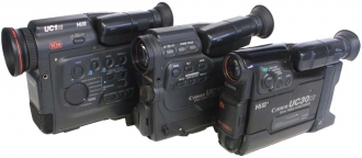 Videokamery Canon s mechanikou pro pásku 8mm