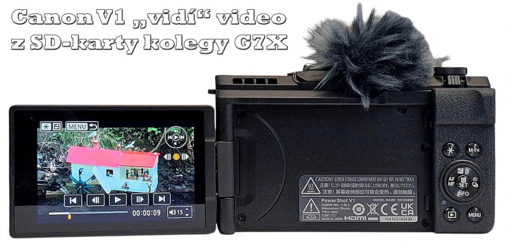 Canon PS-V1 bez problémů &quot;přečte&quot; videa svých kolegů