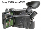 Jako DVOUVAJEČNÁ dvojčata: Sony AX700 a AX100...