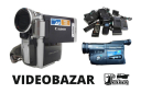 Symboly našeho VIDEOBAZARU: HDV, VHS-C a Doplňky