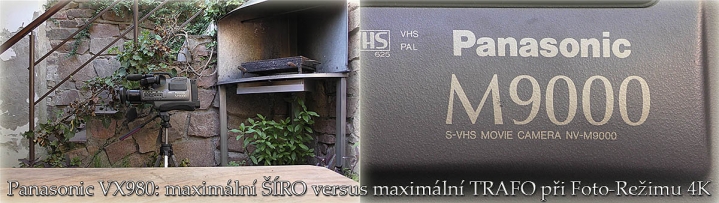Panasonic HC-VX980: porovnání rozsahu ohnisek W-T