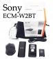 Externí bezdrátový mikrofon Sony ECM-W2BT: sada...