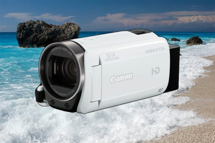 Canon Legria HF R706 - bílá/černá